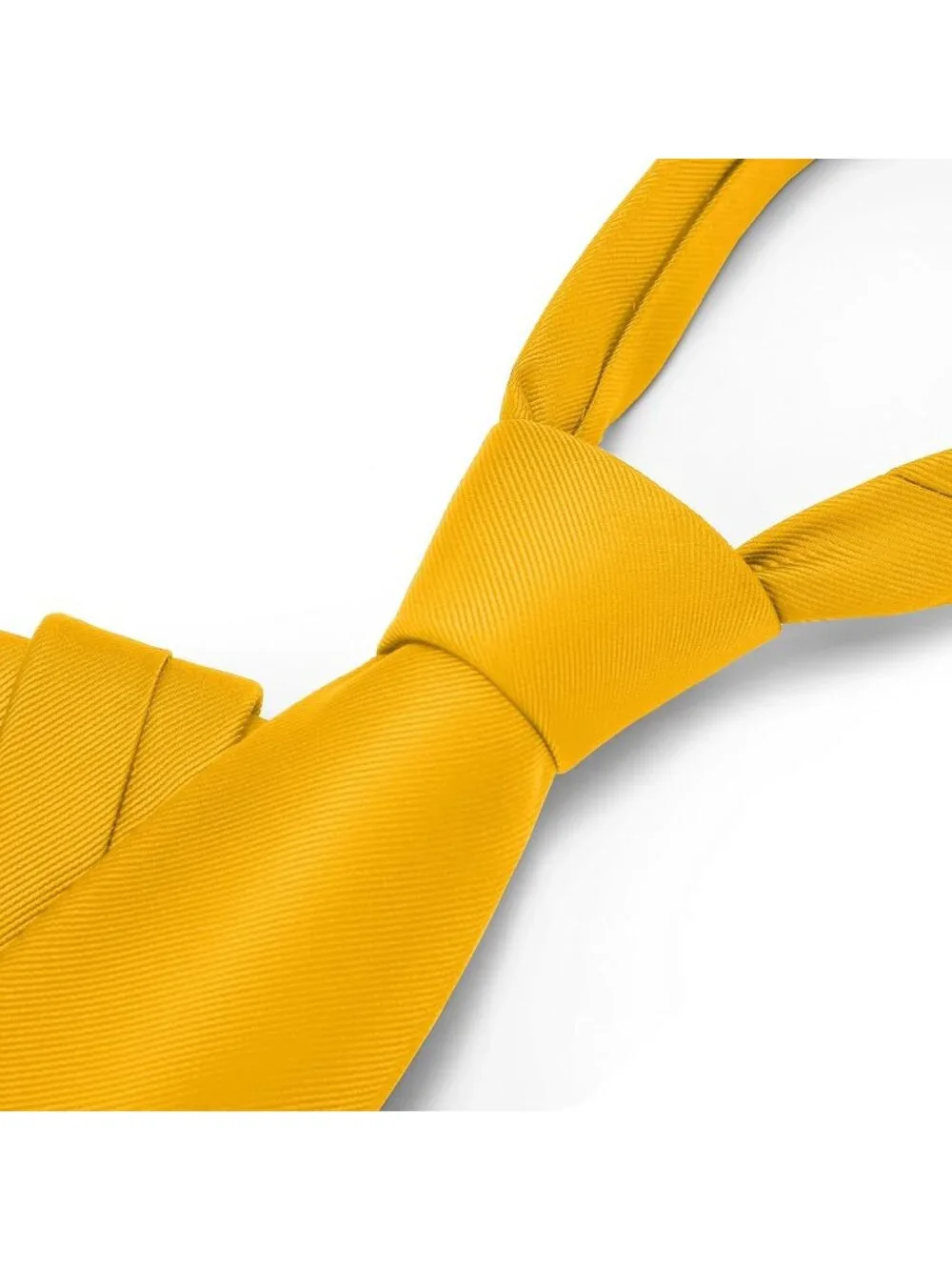 Men's Golden Twill Diagonal Textured Silk Formal Necktie For Business Dress